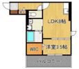 Polonia Matsubara A棟の間取り画像