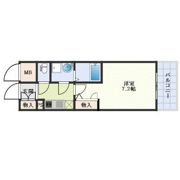 エスリード難波ステーションプラザの間取り画像