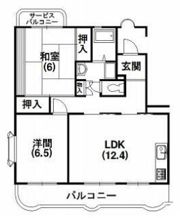 カーサフォルテの間取り画像