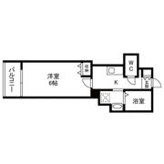 Mark Duo鶴瀬Ⅰの間取り画像