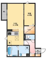 D-room真崎の間取り画像