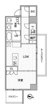 シーズンフラッツ新大塚の間取り画像
