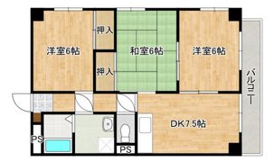 FORWEST千同の間取り画像