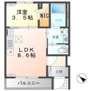 雫Ⅶの間取り画像
