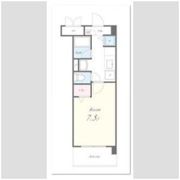 クローヴェーサウスタカハマの間取り画像