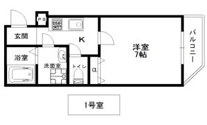 フルグランテ馬場町の間取り画像