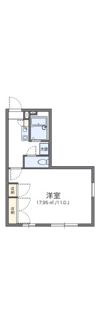 レオパレス藤の木台の間取り画像