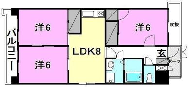 グレース姫原の間取り画像