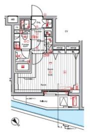 THE HOUSE 赤坂檜町の間取り画像