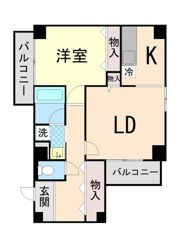 ロイヤル六甲駅前の間取り画像