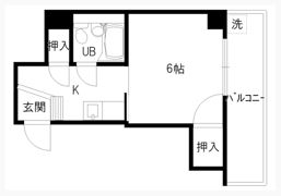 若ビルの間取り画像