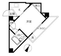 若ビルの間取り画像