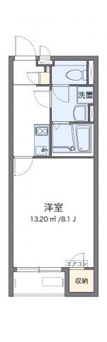 クレイノいずえの間取り画像