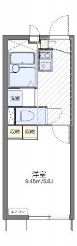 レオパレスコニファーⅡの間取り画像