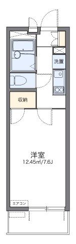 レオパレスWindⅡの間取り画像