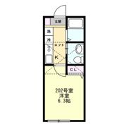 ベイルーム県立大学Bの間取り画像
