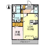 フローリッシュの間取り画像