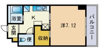 NK北天神ビルの間取り画像
