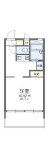 レオパレスソレーユ青江第一の間取り画像