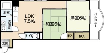 第3間ビルの間取り画像