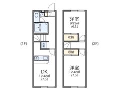 レオパレスauroraの間取り画像