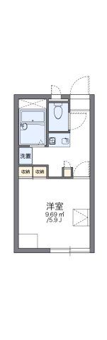 レオパレスヴィラ一ツ橋の間取り画像