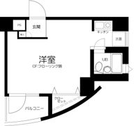 コモドスクウエア北新宿の間取り画像