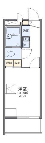 レオパレスハーモニーハイツ厚木の間取り画像