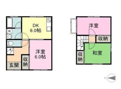 橋本住宅の間取り画像