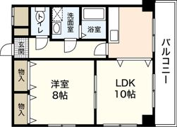 上幟こにしビルの間取り画像