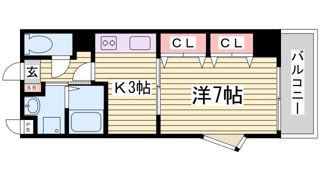 タカマツ神戸駅南通の間取り画像