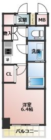 コンフォリア江坂広芝町の間取り画像