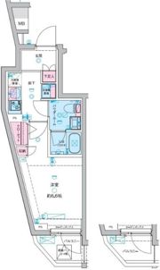 ジェノヴィア西川口の間取り画像