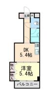 エスペランサ御影Ⅱの間取り画像
