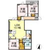 セレスティア江戸川Ⅱの間取り画像
