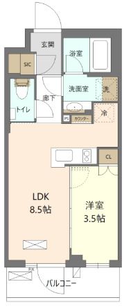 パレステージ練馬Ⅲの間取り画像