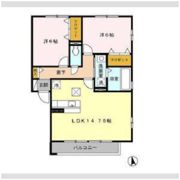 フロール Cの間取り画像