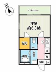 キャメル西新井の間取り画像