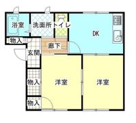 メゾンAの間取り画像