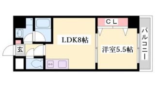 ウィングコート小松の間取り画像