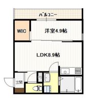 天神新築アパートの間取り画像