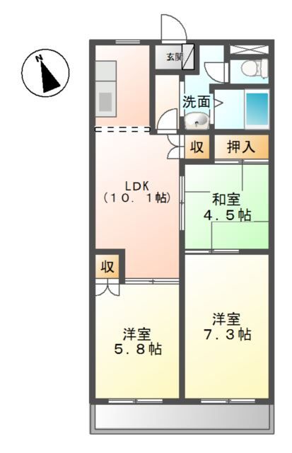 間取図