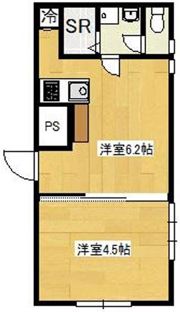 ラムールすみれの間取り画像