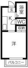 プラージュⅡの間取り画像