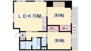 リッチウォーク大倉山の間取り画像