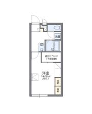 レオパレスサニーコート上東Aの間取り画像