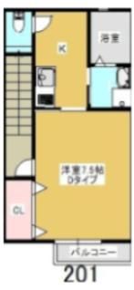 ハピネスの間取り画像