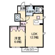 シャーメゾンエスパシオ 1番館の間取り画像