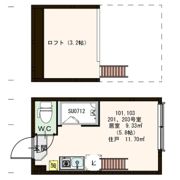 FORUTUNA 桜上水の間取り画像