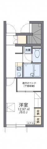 レオパレスSoubiの間取り画像